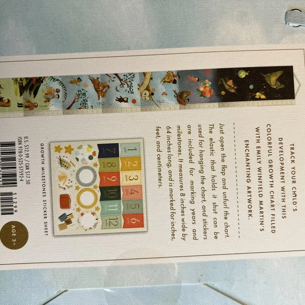 The Wonderful Things You Will Be Growth Chart: Includes Stickers